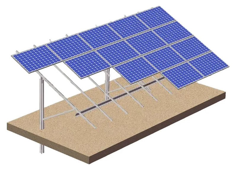 Montaggio a terra Sistema di montaggio a pannello solare YRK-GM