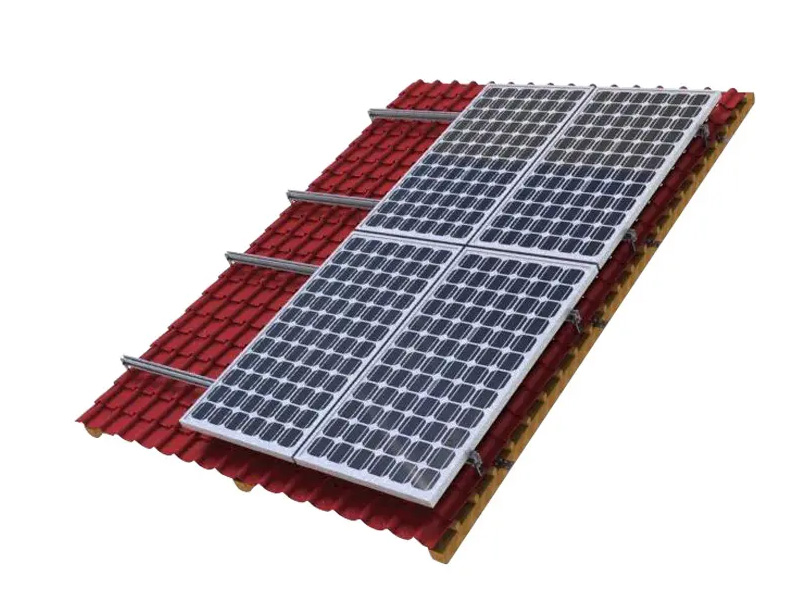 Sistema di montaggio per pannelli solari per tegole YRK-Roof02