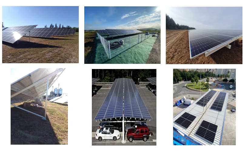 solar car park structure
