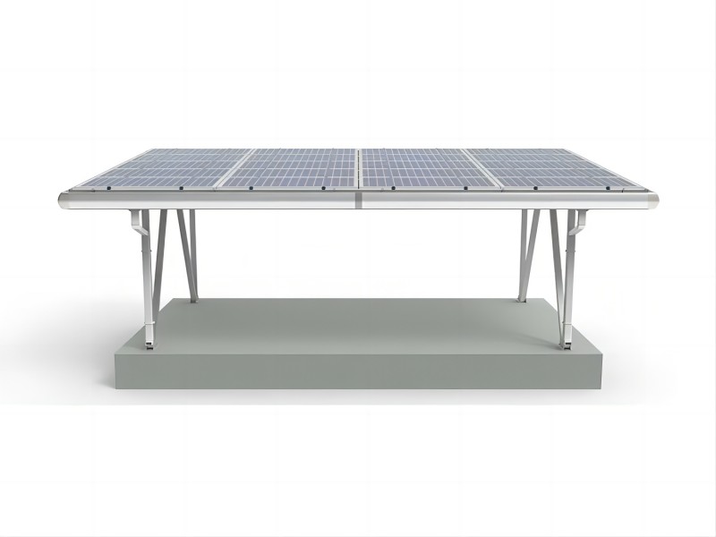 Telaio in alluminio per tettoia solare Staffa solare impermeabile YRK-Carport03