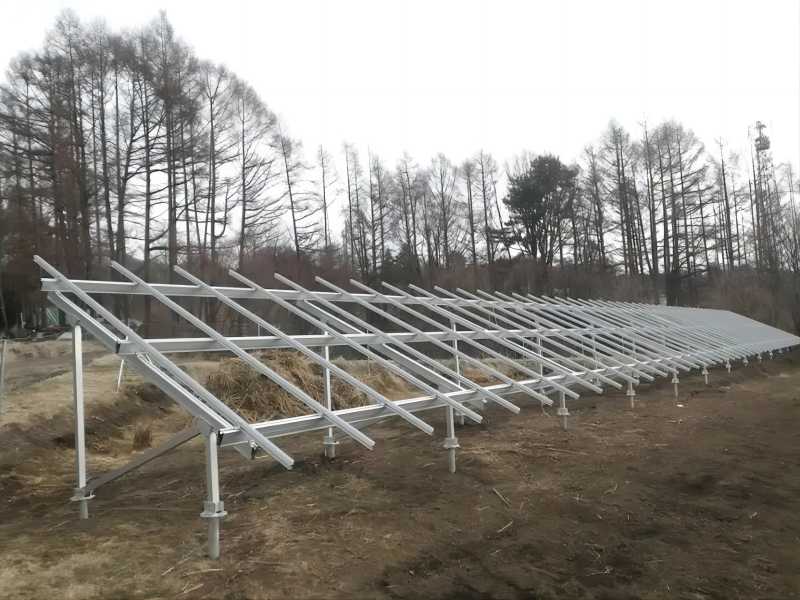 Staffa di montaggio solare a terra di tipo N Installare YRK-Ground05