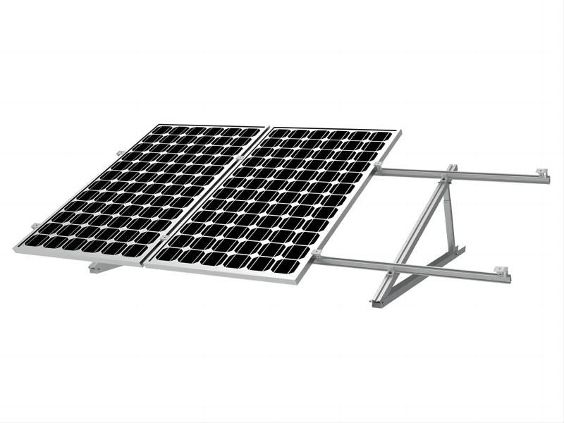 Sistema di staffe per pannelli solari per tetto in tegole piatte YRK-Roof08