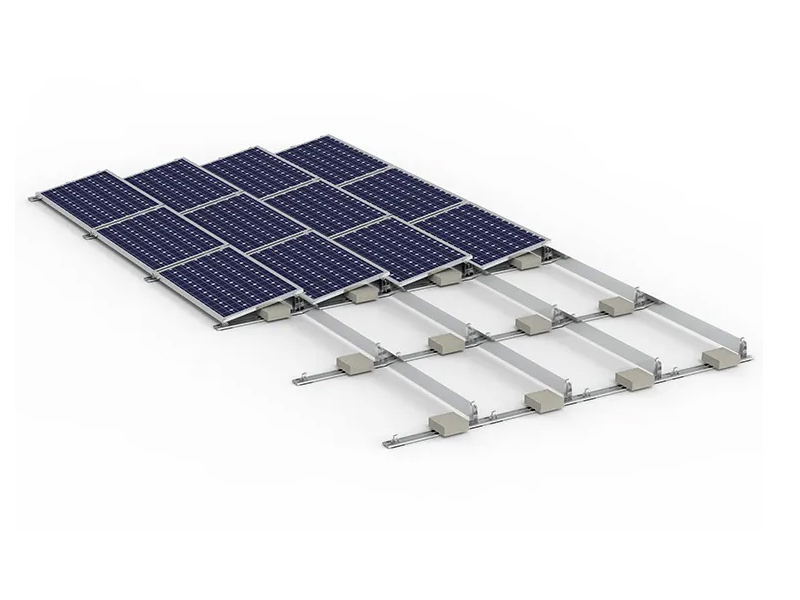 Sistemi di montaggio solare per tetti zavorrati YRK-Roof03