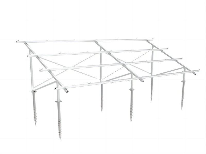 Sistema di staffe per struttura di montaggio solare a terra in alluminio YRK-Ground06