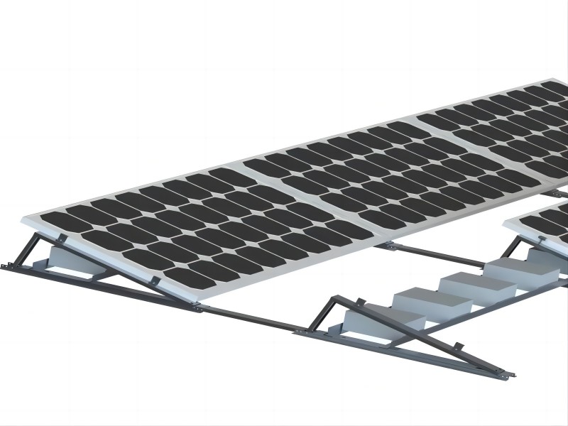 Staffe di montaggio per tetto solare Zavorra Tetto piano YRK-Roof08