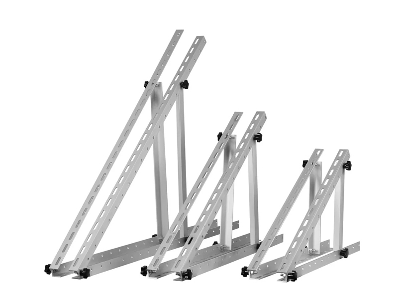 Staffe di montaggio solari triangolari regolabili in alluminio YRK-BB-04