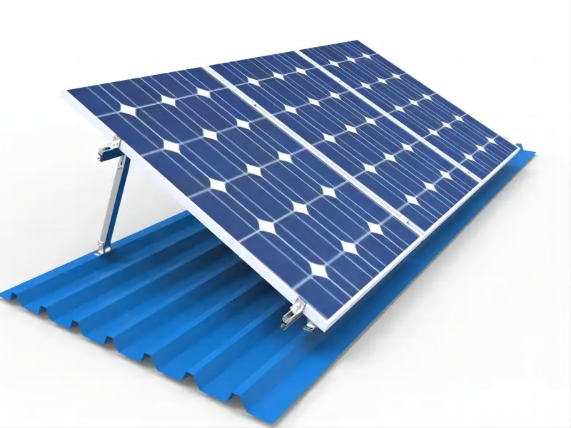 Rack di montaggio solare triangolare regolabile YRK-Roof01